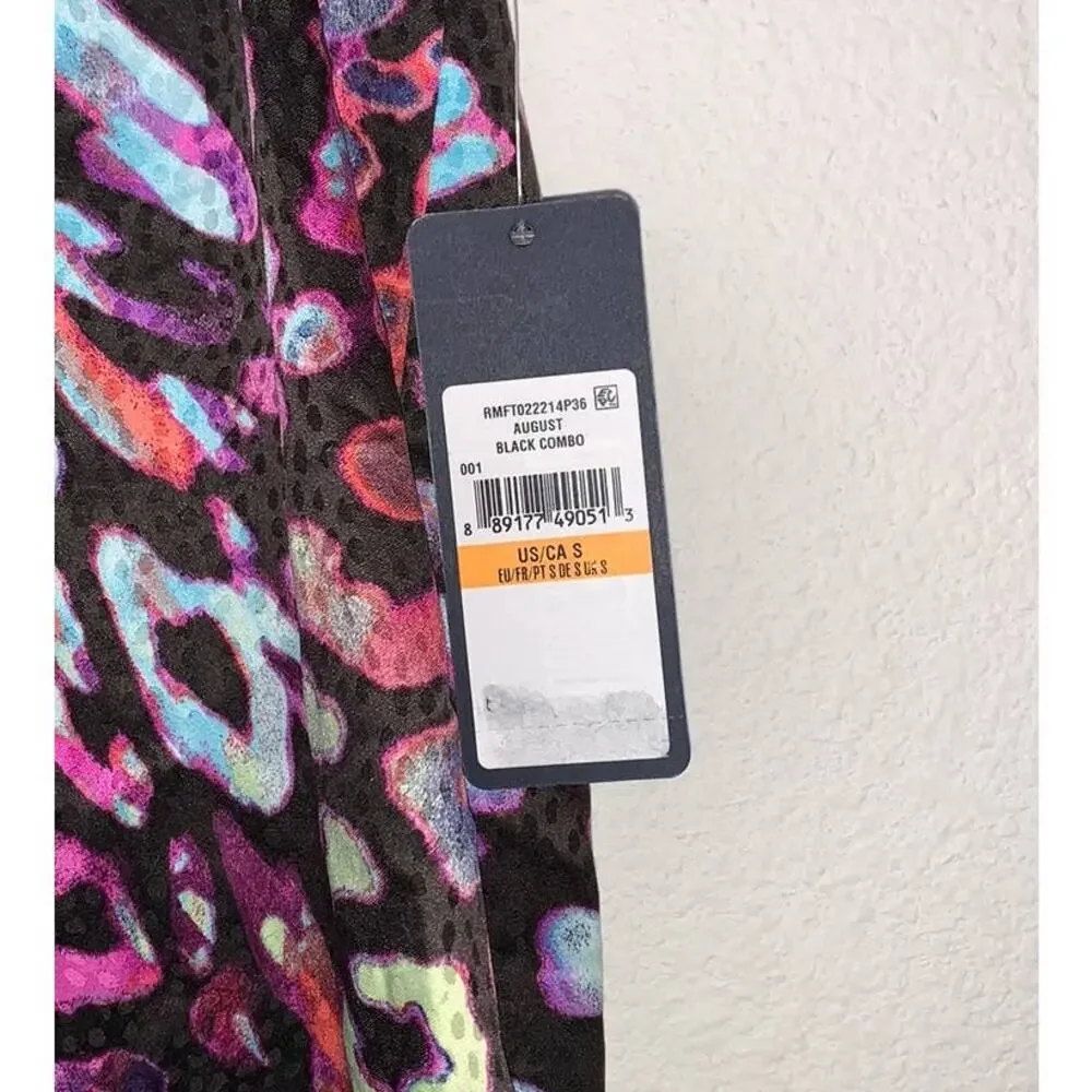 5/$25 Rachel Roy Animal Print Tie Back‎ Tank Top